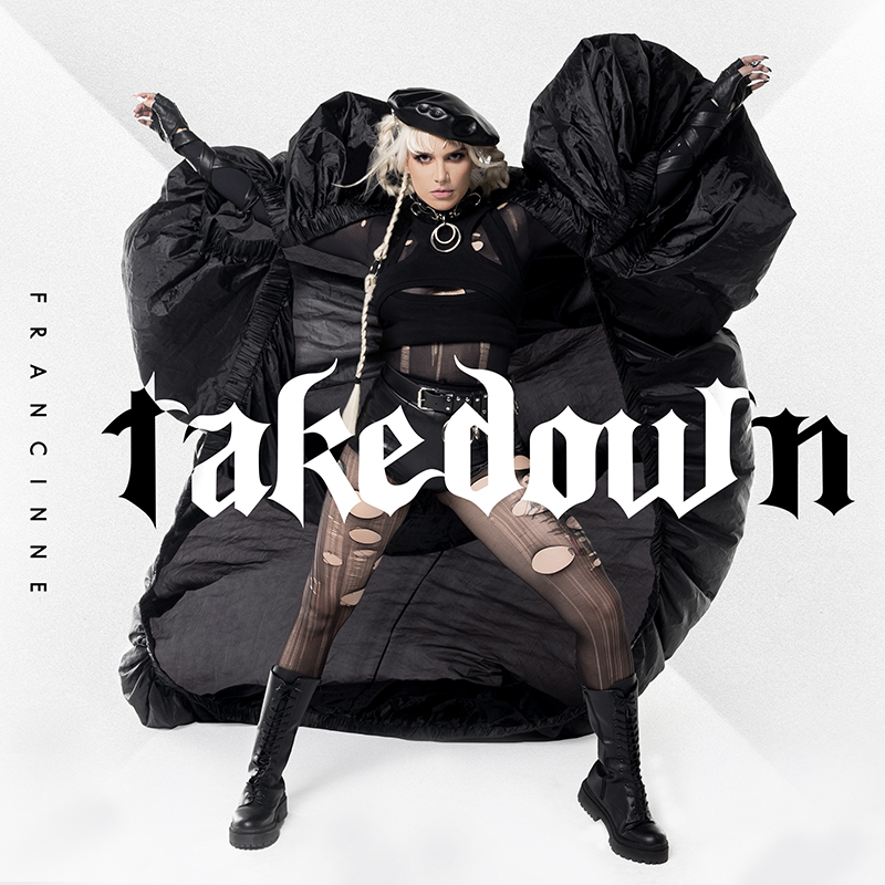 Francinne anuncia EP "Takedown" e temos fotos e capa
