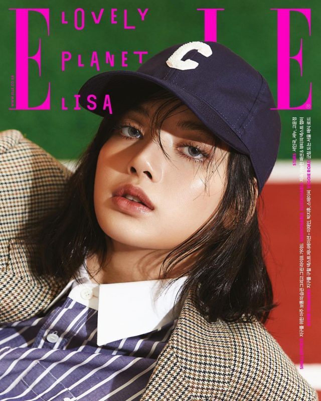 BLACKPINK: Lisa aparece em quatro capas diferentes da revista ELLE Korea