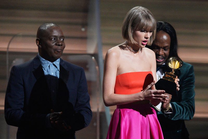 Taylor Swift recorde no Grammy