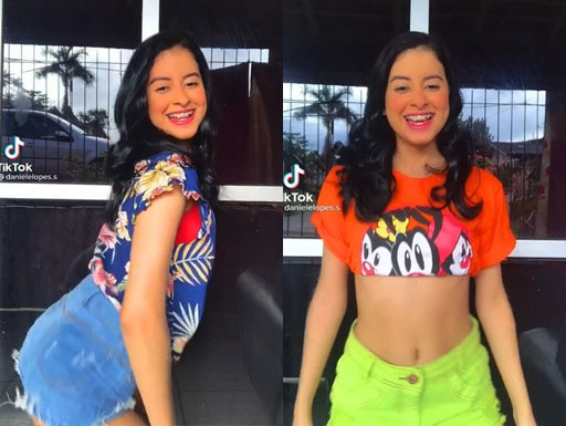 Dani Senta dança e quebra o tabu em novo vídeo no Tik Tok: Roupa