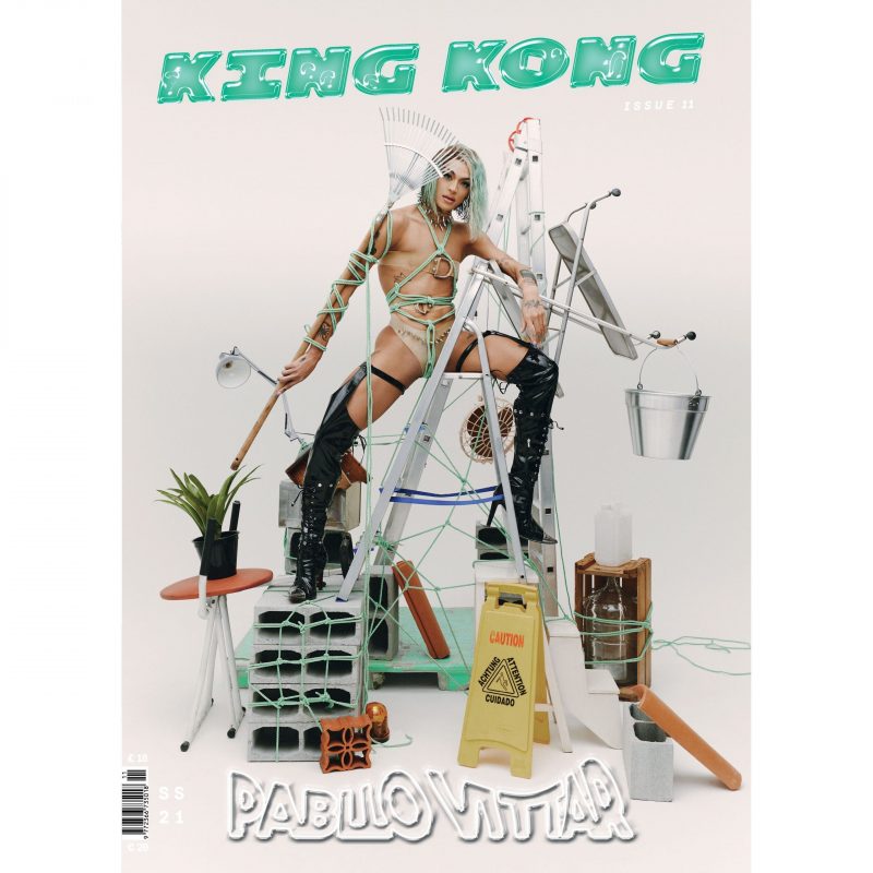 Pabllo Vittar é capa da revista de arte King Kong