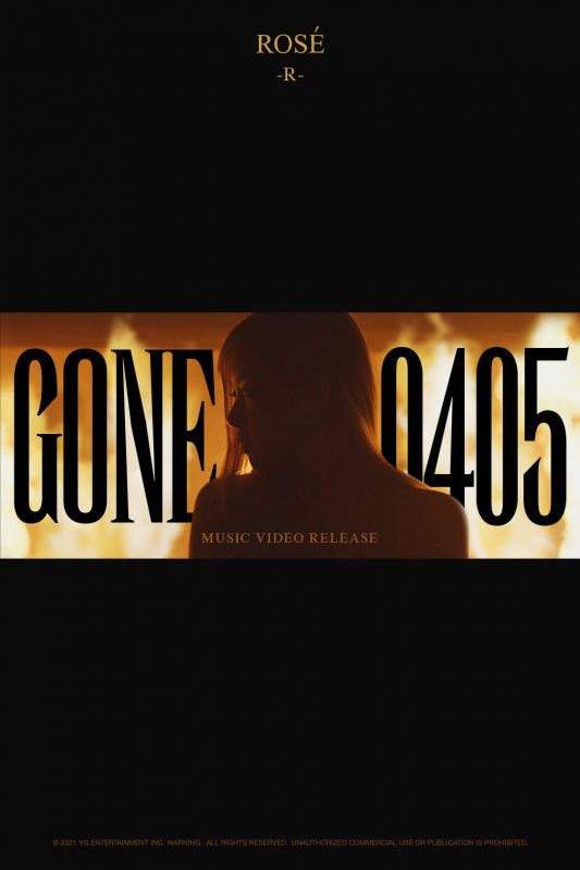 BLACKPINK: Rosé divulga pôster e data de estreia do clipe de "Gone"