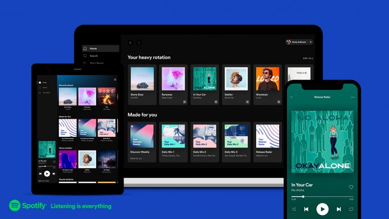 Spotify anuncia mudança nos valores dos planos Premium