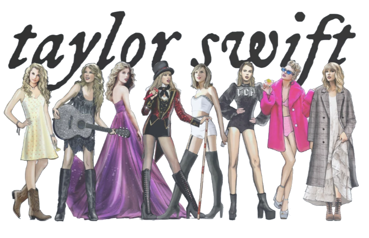 Taylor Swift visuais fashion