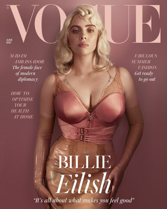 Billie Eilish é capa da Vogue UK e fala do álbum novo