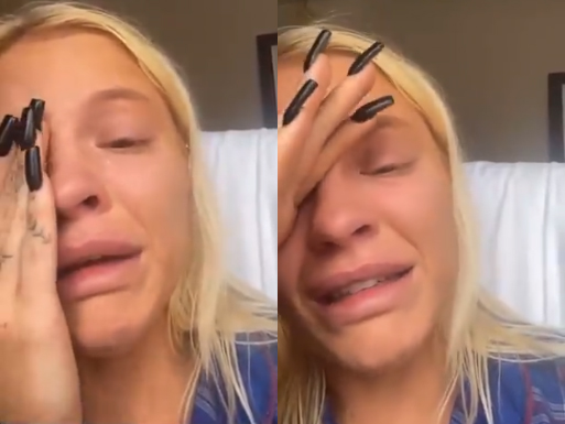 Luísa Sonza chora no Instagram após ataques non sense