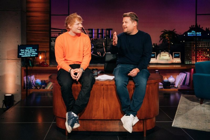 Ed Sheeran Late Late Show