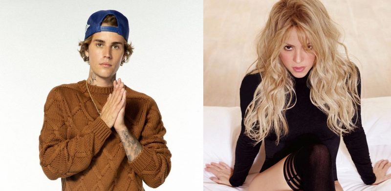 Shakira e Justin Bieber negociam turnês na América do Sul 
