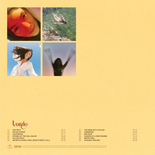Lorde anuncia tracklist, datas do álbum (sem CD!) e turnê