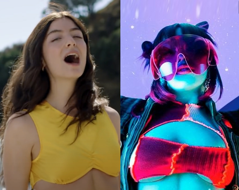 Lorde e Doja Cat estreiam singles na parada britânica