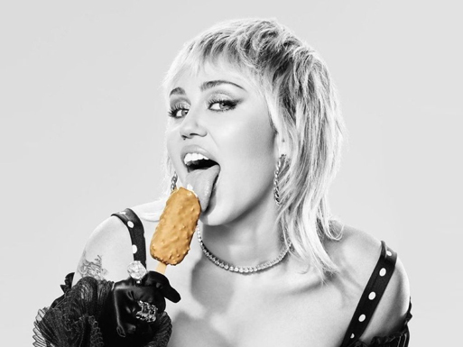 Revelado cachê de Miley Cyrus para publicidade de sorvete