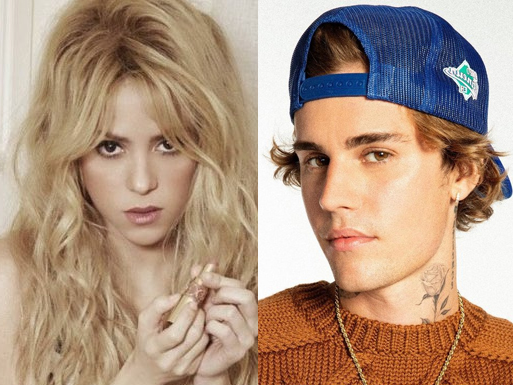 Shakira e Justin Bieber negociam turnês na América do Sul
