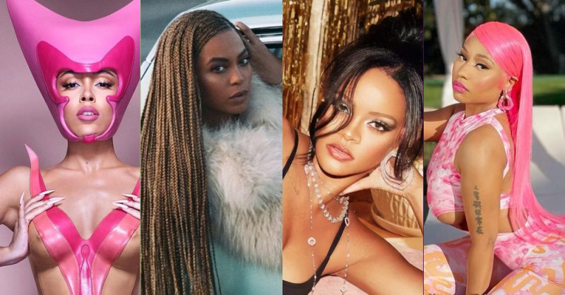 Rihanna, Beyoncé, Nicki Minaj