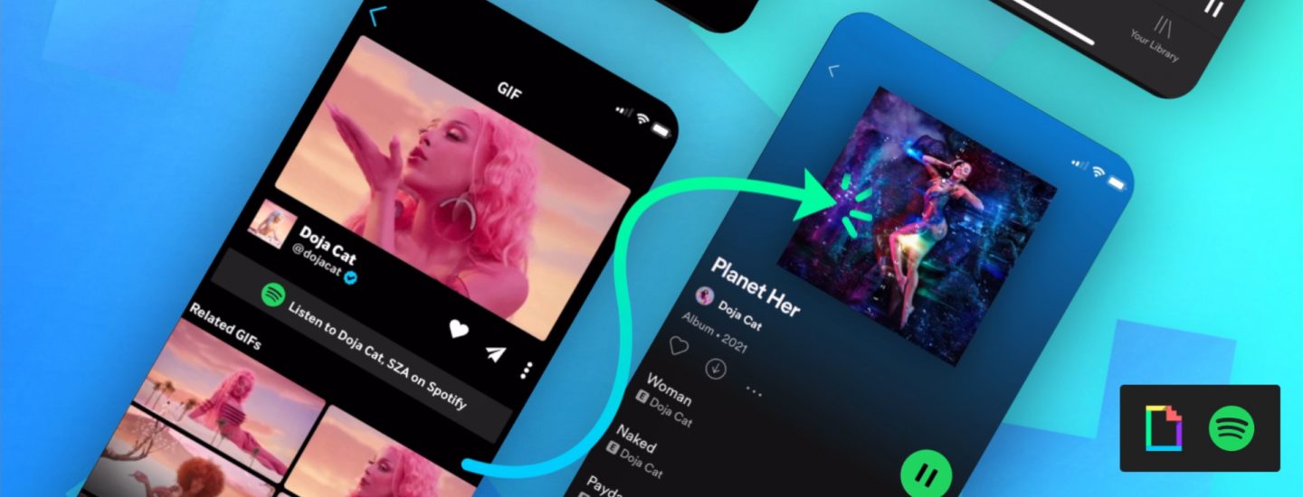 Spotify e Giphy firmam parceria que habilita recursos em GIF