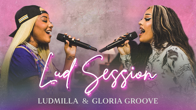 Ludmilla recebe Gloria Groove no "Lud Session"