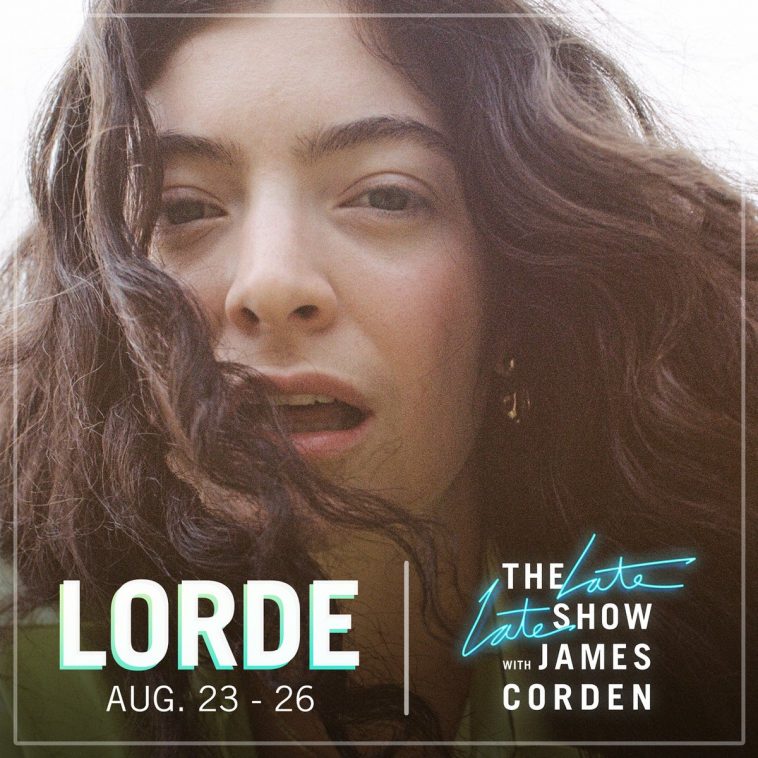 Lorde Late Late Show