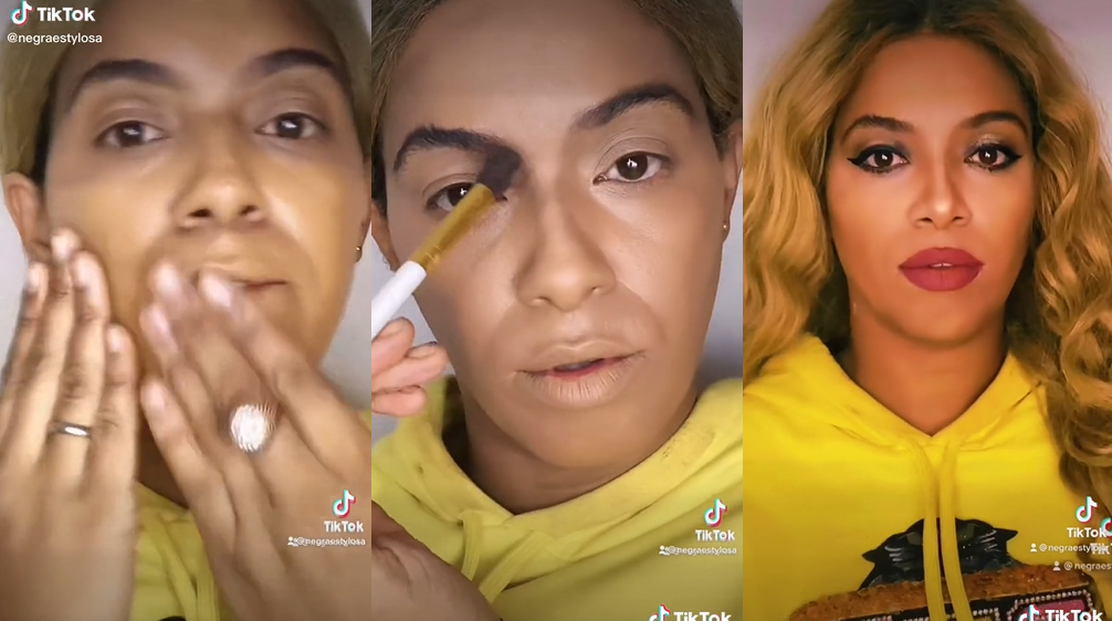 Sósia brasileira de Beyoncé viraliza no TikTok