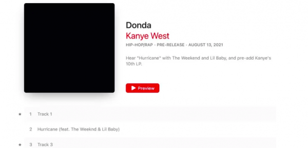 Kanye West Donda Apple
