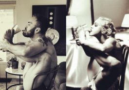 Homem recria fotos icônicas da Madonna