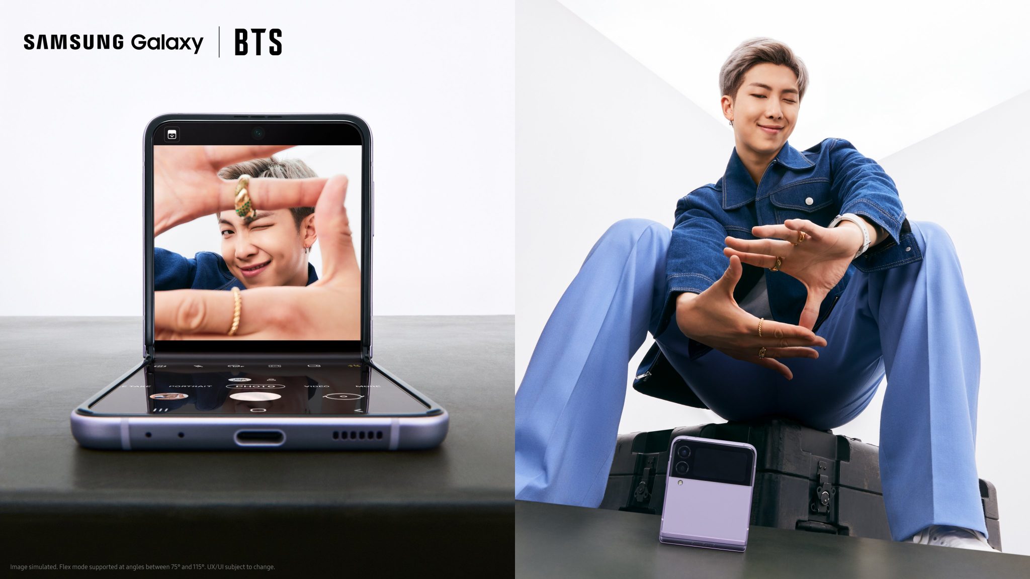 samsung galaxy flip bts