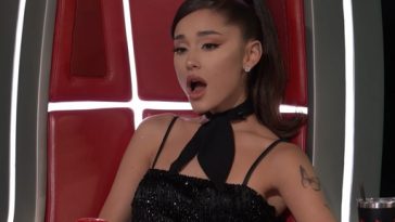 The Voice USA: Veja a reação de Ariana Grande com performance de "pov"