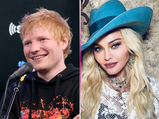 Ed Sheeran escolhe música da Madonna como a mais bonita da história