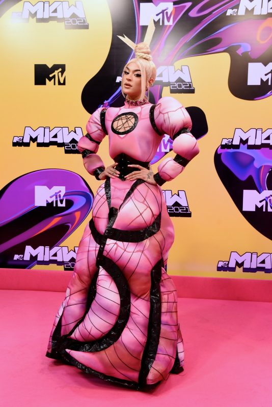 Pink Carpet MTV MIAW 2021 - Créditos Rodrigo Trevisan - Pabllo Vittar