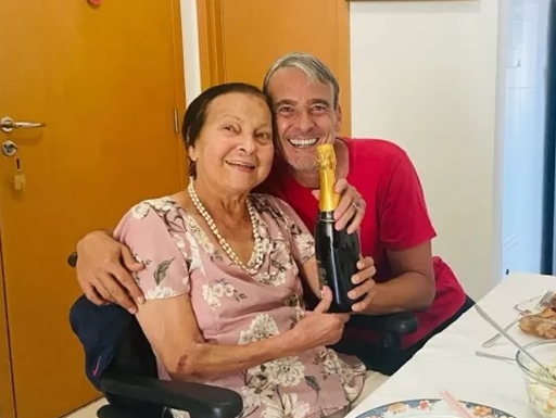 Mãe de Alexandre Borges não resiste a AVC e morre aos 83 anos - POPline