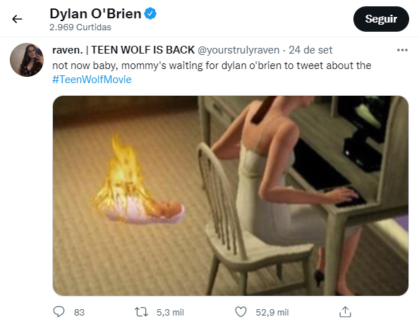 O silêncio de Dylan O'Brien sobre Teen Wolf é ensurdecedor