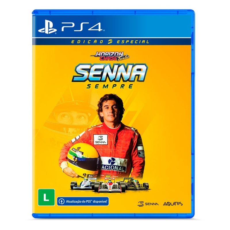 Horizon Chase Senna Sempre PS4 box