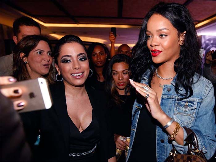 Anitta conversou com Rihanna em after party do MET Gala