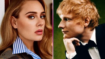 Adele fala da concorrência com Ed Sheeran: "ele quem deve se desesperar"