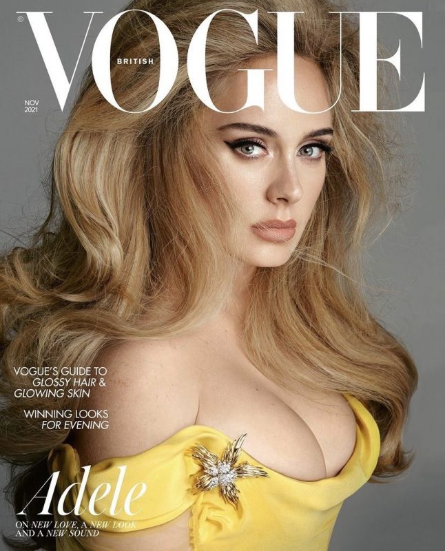 Adele marca seu grande retorno com capa da Vogue