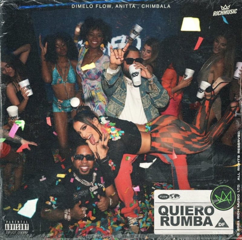 Anitta, Dímelo Flow e Chimbala usam sample de funk em "Quiero Rumba"