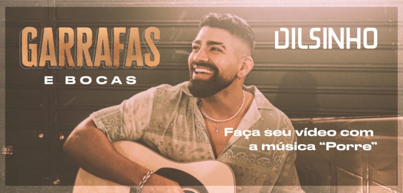 TikTok se une ao cantor Dilsinho e exibe doc 'Garrafas e Bocas'