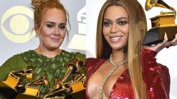 Adele revela o que fez com o Grammy que venceu de Beyoncé