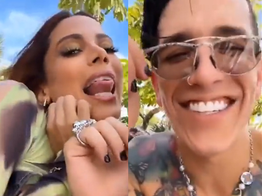 Anitta grava clipe com astro do reggaeton