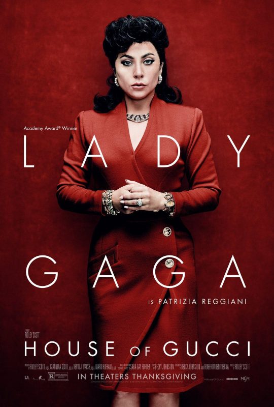 House of Gucci: trailer novo mostra Lady Gaga maligna