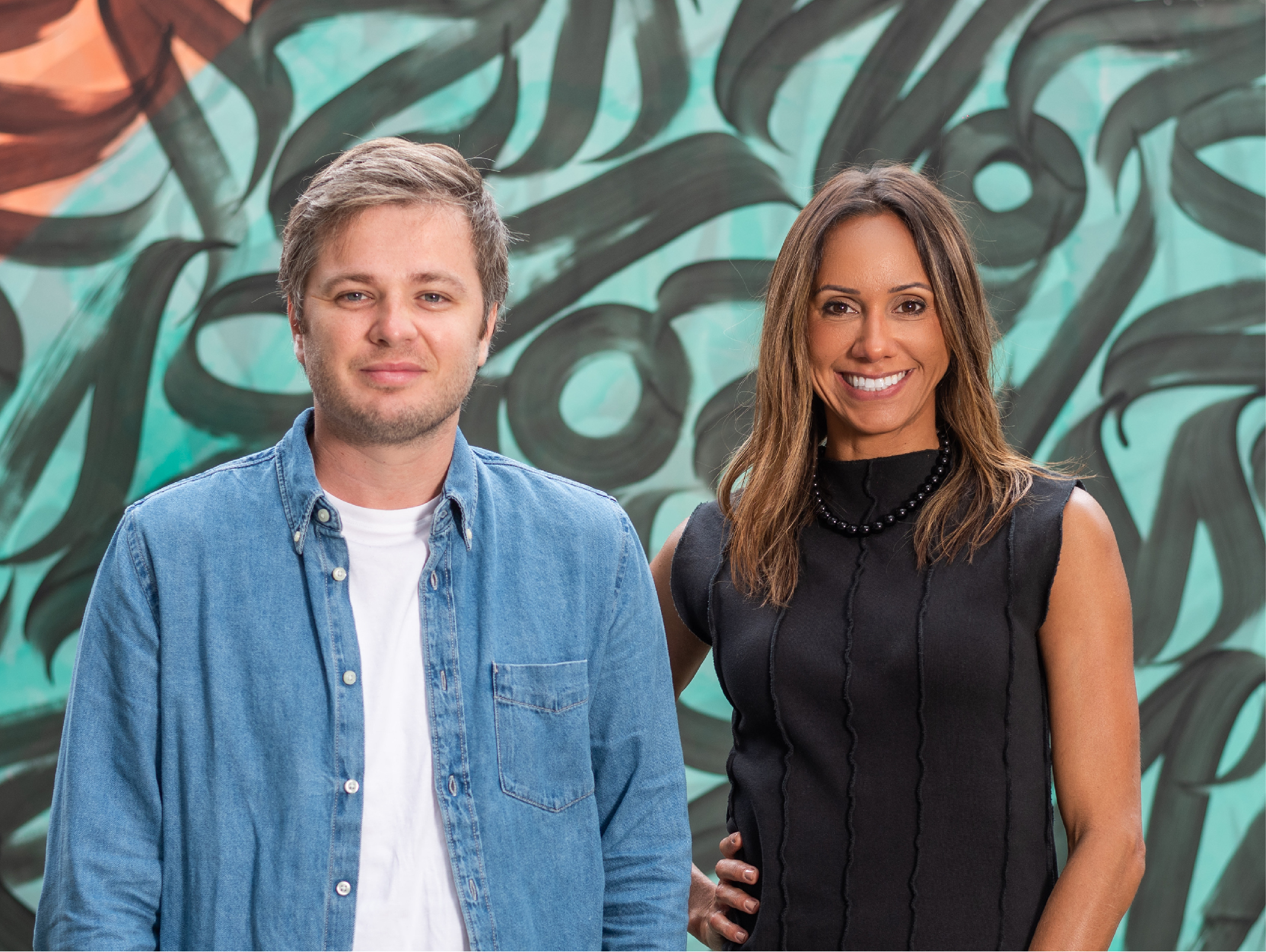 Guilherme Teixeira, Co-founder da UMAUMA e Priscila Metzker, CEO e Fundadora da Feat Music