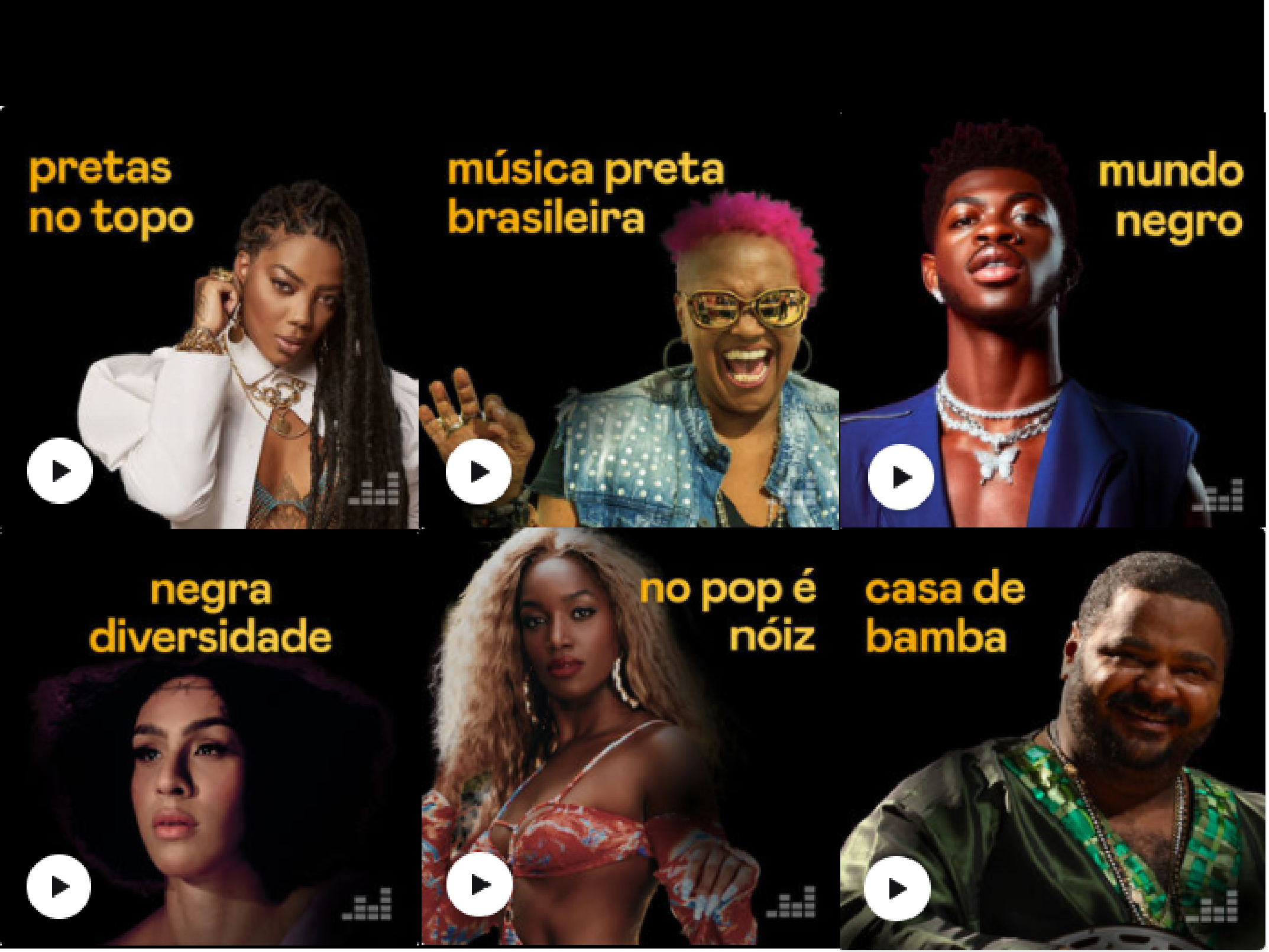 Nossa Cultura Negra: Deezer destaca artistas e podcasters