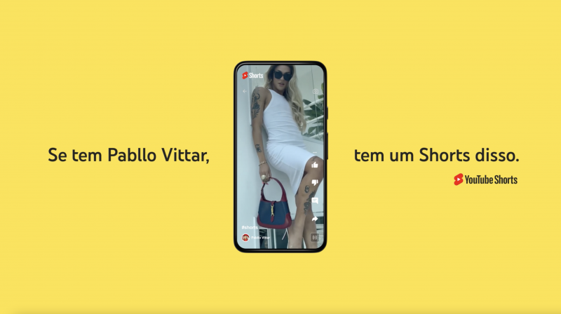 Pabllo Vittar é a 1ª embaixadora do Youtube Shorts Brasil