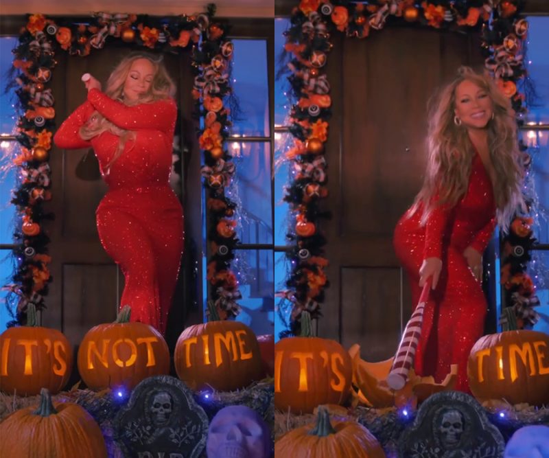 Passou o Halloween e Mariah Carey inicia o natal oficialmente!