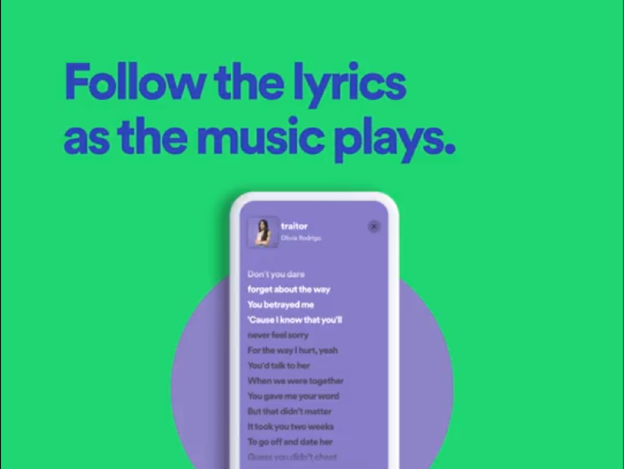 Spotify libera letras de músicas sincronizadas para todos
