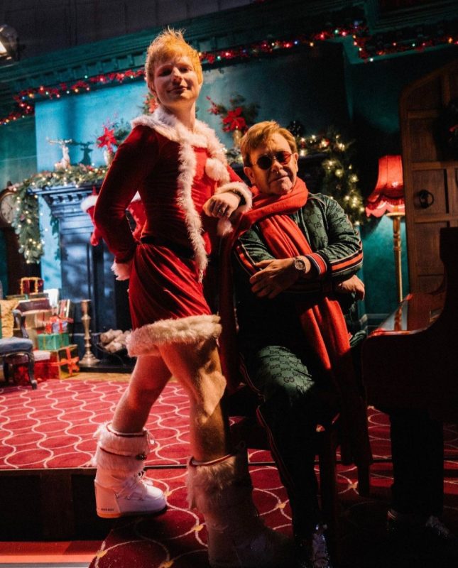 Elton John Ed Sheeran Merry Christmas