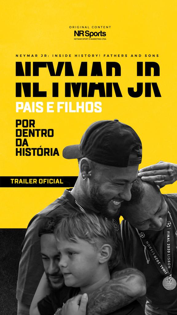 Neymar Jr. é tema de documentário: veja trailer