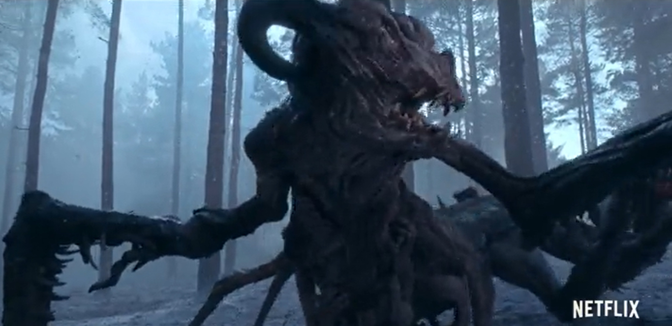 The Witcher: vídeo mostra criatura monstruosa inédita Myriapod
