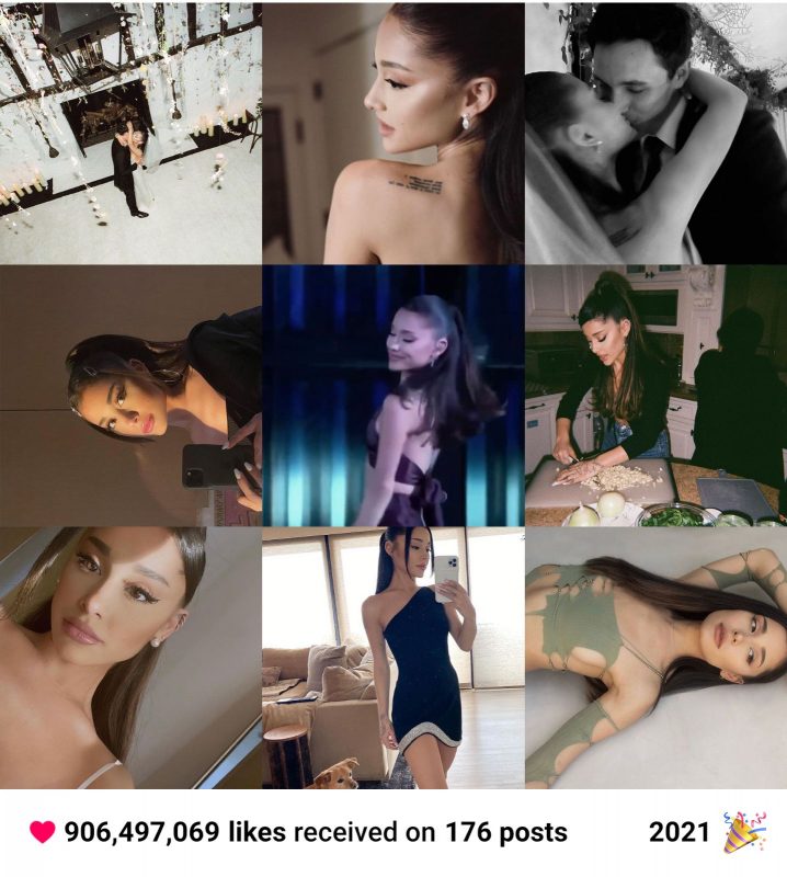 Veja as 9 fotos mais curtidas de 2021 no Instagram de divas pop
