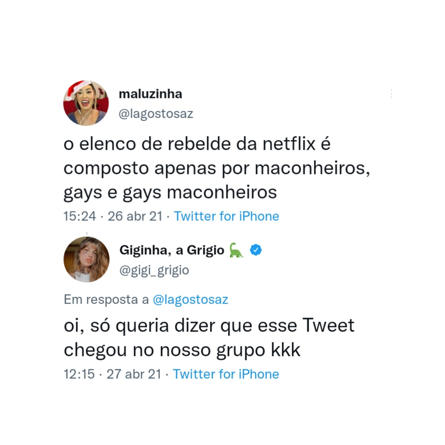 "Maconheiros, gays & gays maconheiros": entenda a piada interna de Rebelde!