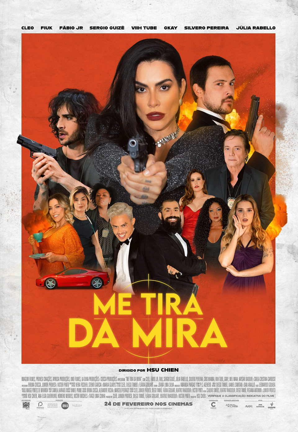Me Tira da Mira! Filme com Cleo, Fiuk e Fábio Jr. ganha trailer e pôster