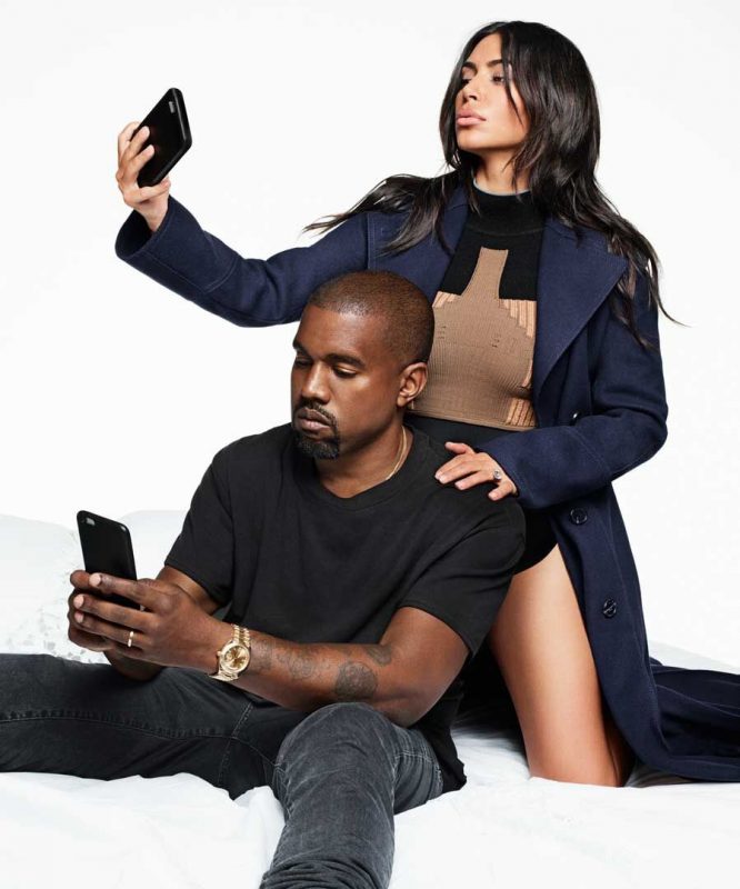 Kanye West diz que foi barrado de entrar na casa de Kim Kardashian